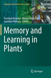 Couverture_Memory And Learning In Plants