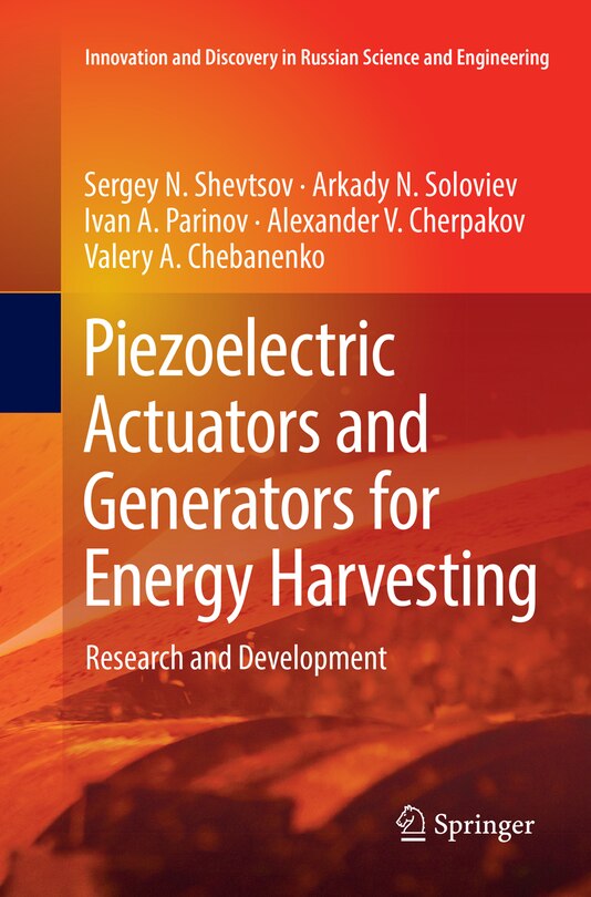Couverture_Piezoelectric Actuators And Generators For Energy Harvesting