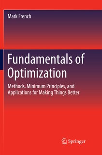 Couverture_Fundamentals Of Optimization