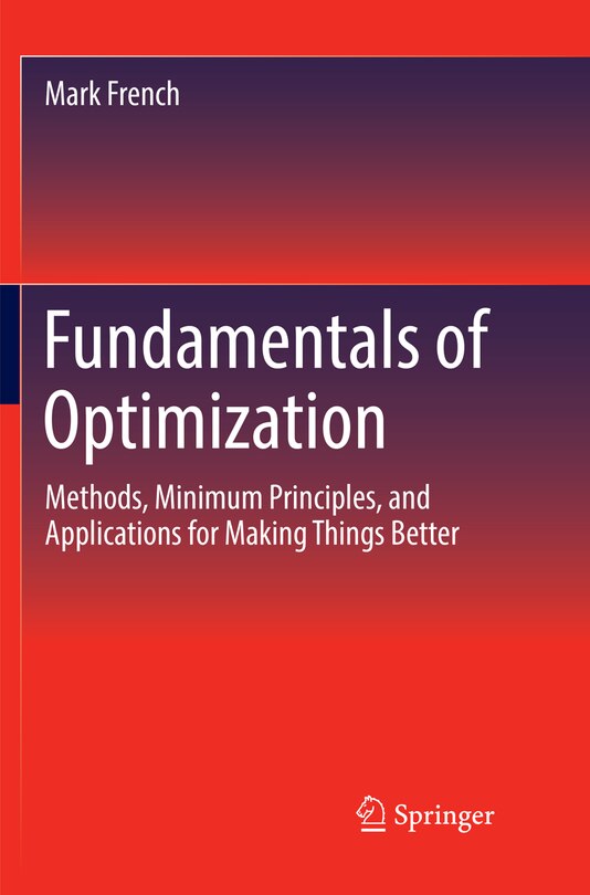 Couverture_Fundamentals Of Optimization
