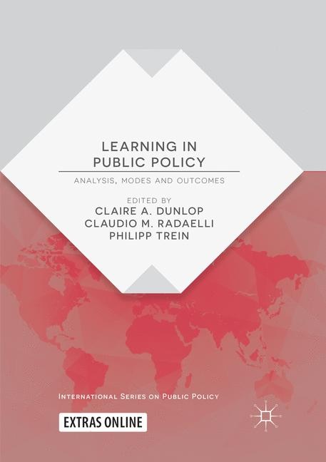 Front cover_Learning In Public Policy