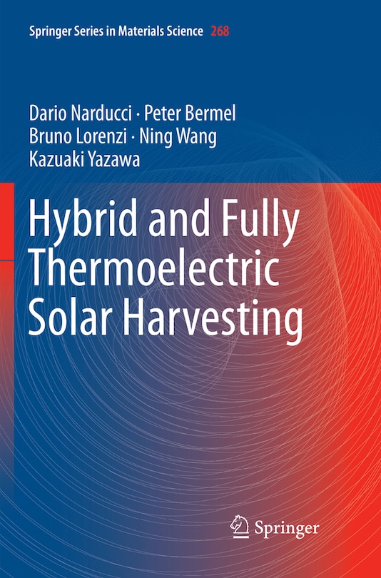 Couverture_Hybrid And Fully Thermoelectric Solar Harvesting