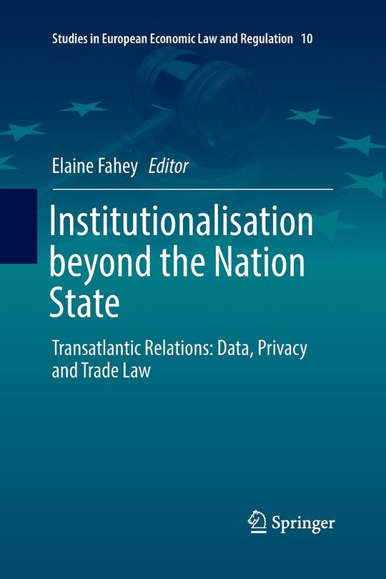 Front cover_Institutionalisation Beyond The Nation State