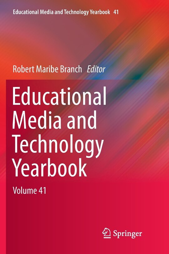 Front cover_Educational Media And Technology Yearbook