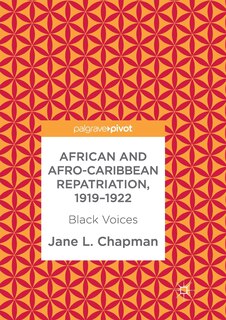 Front cover_African And Afro-caribbean Repatriation, 1919-1922