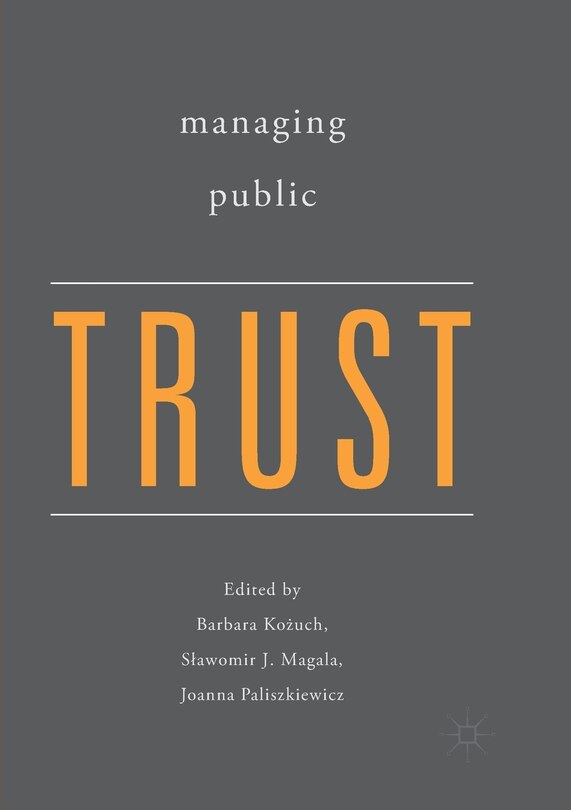 Front cover_Managing Public Trust
