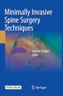 Front cover_Minimally Invasive Spine Surgery Techniques