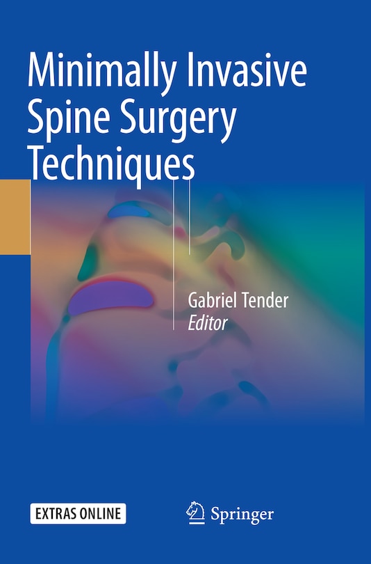 Front cover_Minimally Invasive Spine Surgery Techniques