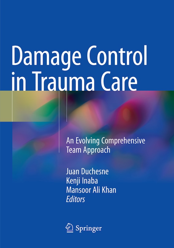 Couverture_Damage Control In Trauma Care