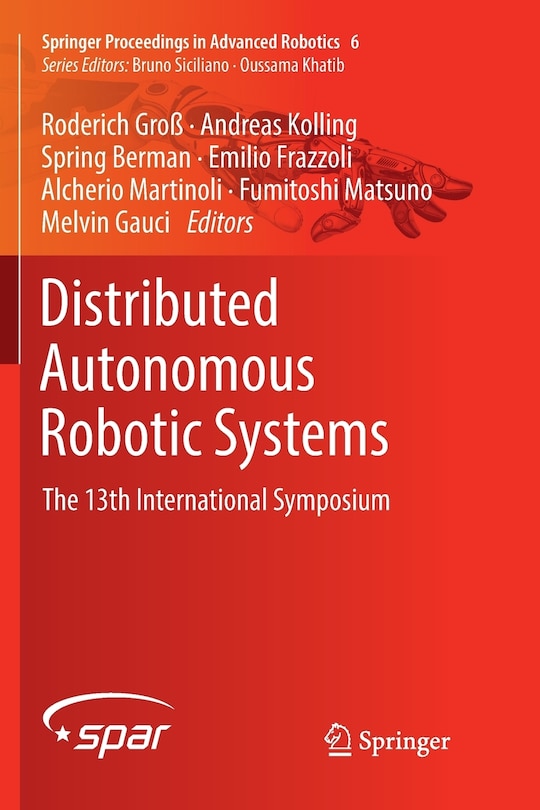 Front cover_Distributed Autonomous Robotic Systems