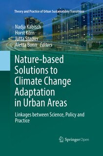 Couverture_Nature-based Solutions To Climate Change Adaptation In Urban Areas