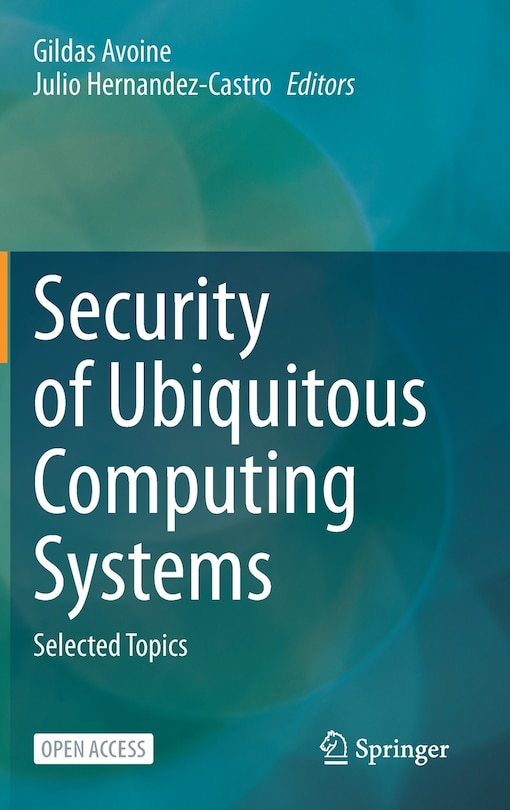 Front cover_Security Of Ubiquitous Computing Systems