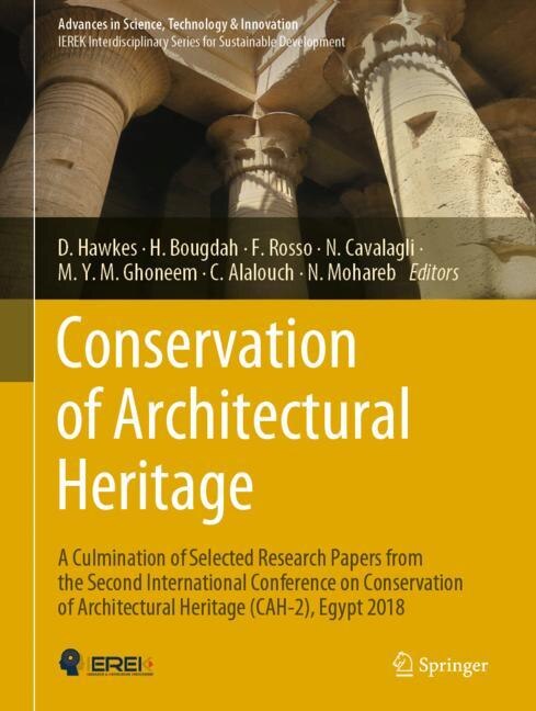 Front cover_Conservation of Architectural Heritage