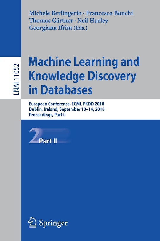 Front cover_Machine Learning And Knowledge Discovery In Databases