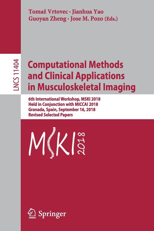 Couverture_Computational Methods and Clinical Applications in Musculoskeletal Imaging