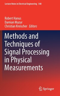 Couverture_Methods And Techniques Of Signal Processing In Physical Measurements