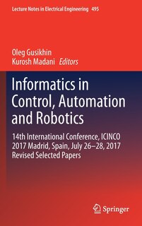 Couverture_Informatics In Control, Automation And Robotics