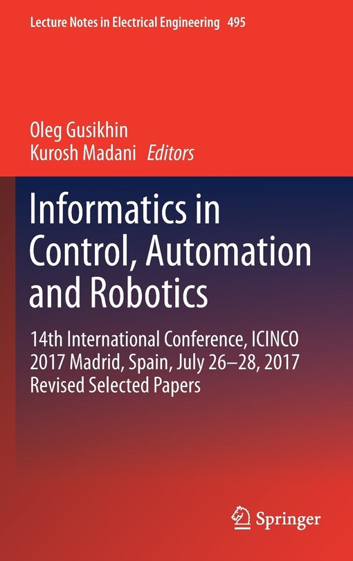 Couverture_Informatics In Control, Automation And Robotics