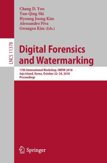 Couverture_Digital Forensics And Watermarking