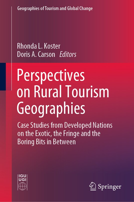 Front cover_Perspectives On Rural Tourism Geographies