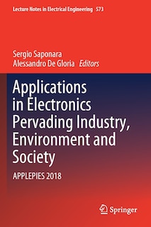 Front cover_Applications In Electronics Pervading Industry, Environment And Society