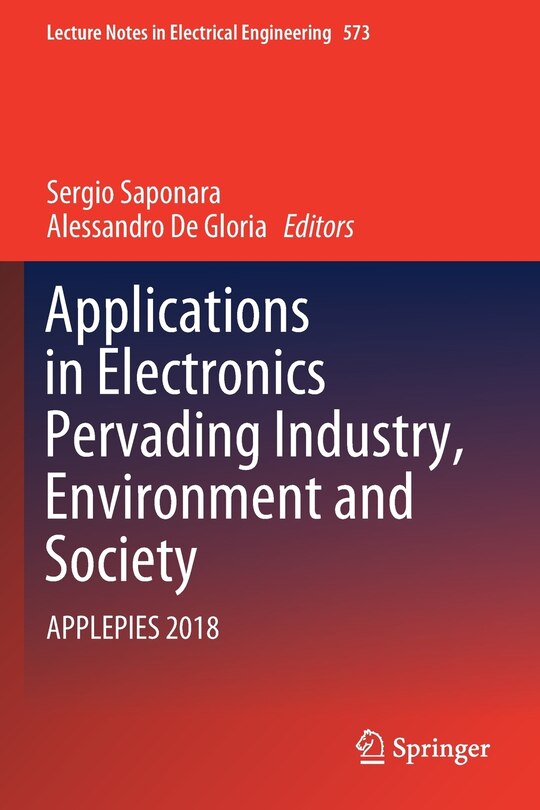 Front cover_Applications In Electronics Pervading Industry, Environment And Society