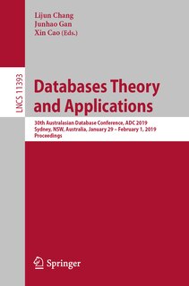 Front cover_Databases Theory and Applications