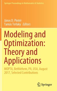 Front cover_Modeling And Optimization