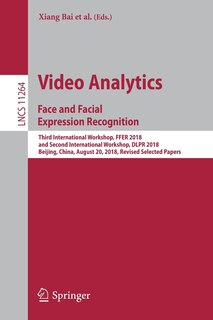 Front cover_Video Analytics. Face and Facial Expression Recognition