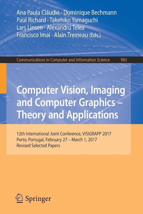 Front cover_Computer Vision, Imaging and Computer Graphics - Theory and Applications