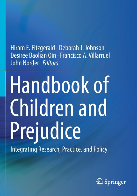 Couverture_Handbook Of Children And Prejudice