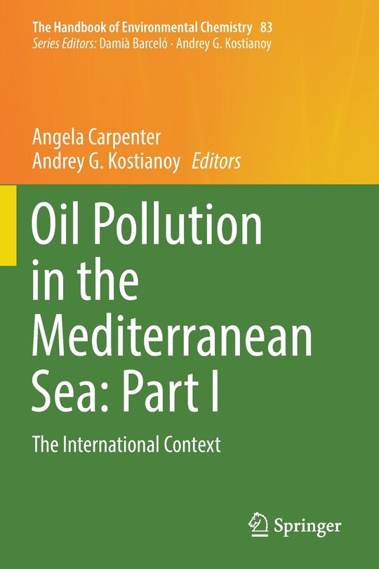 Couverture_Oil Pollution In The Mediterranean Sea