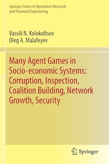 Front cover_Many Agent Games In Socio-economic Systems