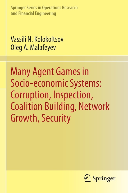 Front cover_Many Agent Games In Socio-economic Systems