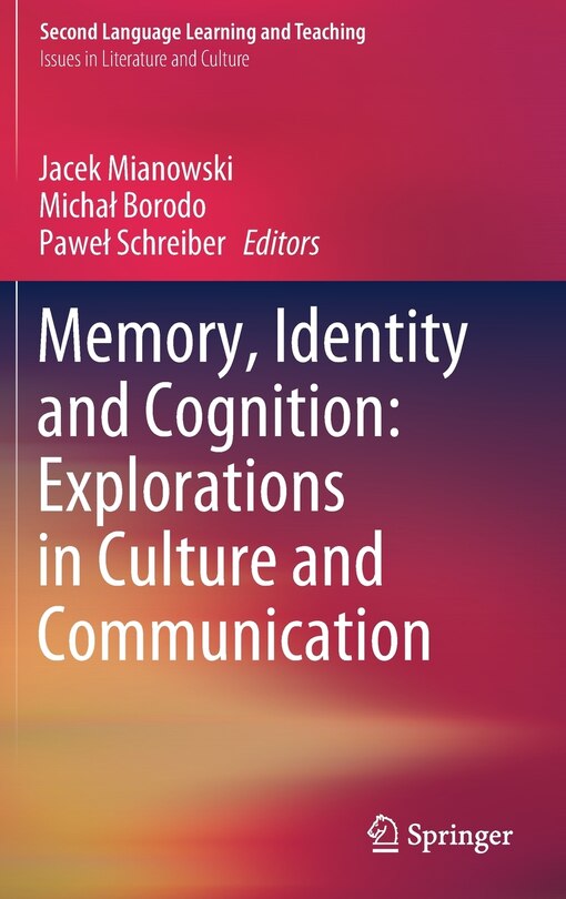 Front cover_Memory, Identity And Cognition