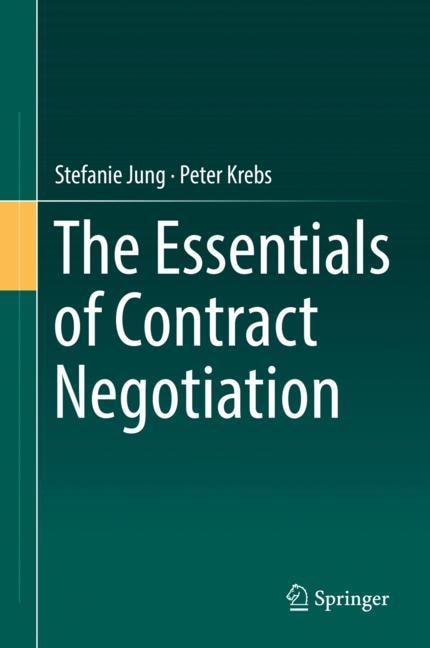Front cover_The Essentials Of Contract Negotiation