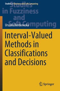 Couverture_Interval-valued Methods In Classifications And Decisions