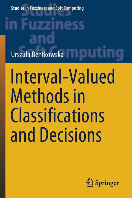 Couverture_Interval-valued Methods In Classifications And Decisions