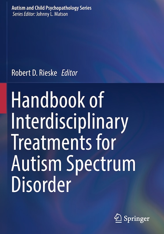 Couverture_Handbook Of Interdisciplinary Treatments For Autism Spectrum Disorder
