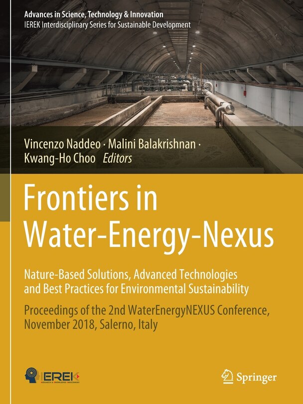 Front cover_Frontiers In Water-energy-nexus-nature-based Solutions, Advanced Technologies And Best Practices For Environmental Sustainability