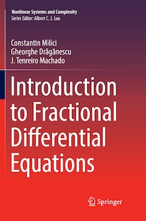 Front cover_Introduction To Fractional Differential Equations