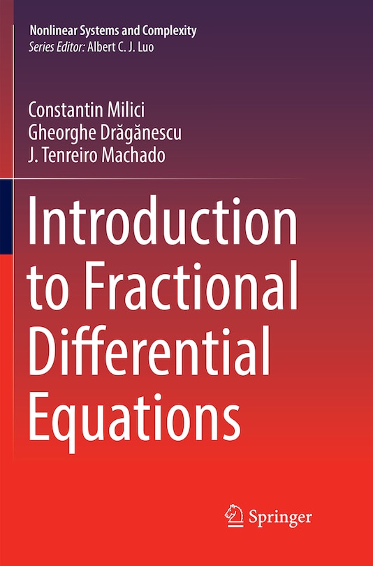 Front cover_Introduction To Fractional Differential Equations