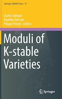 Couverture_Moduli Of K-stable Varieties