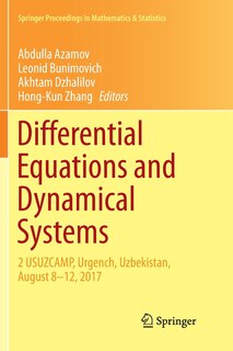 Couverture_Differential Equations And Dynamical Systems