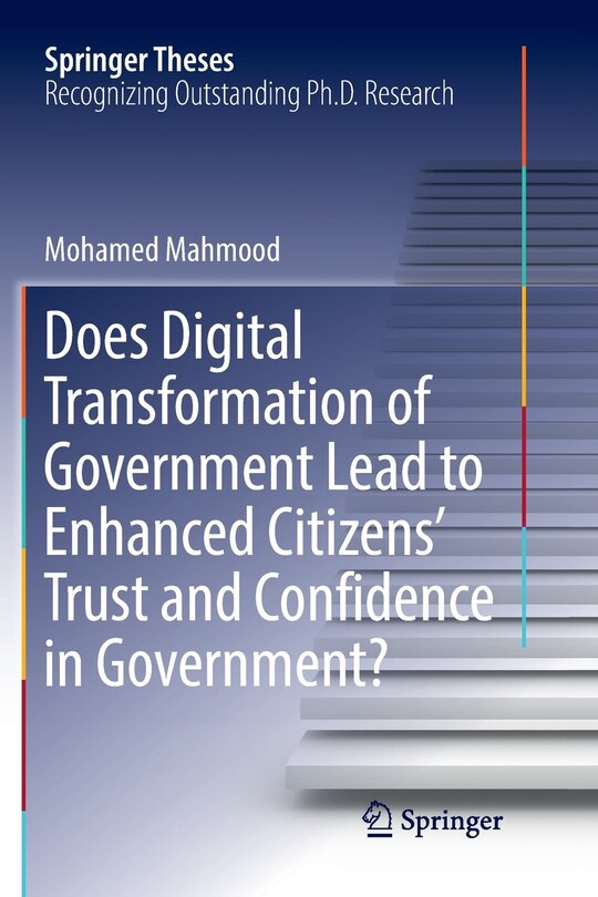 Front cover_Does Digital Transformation Of Government Lead To Enhanced Citizens' Trust And Confidence In Government?