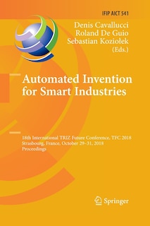 Couverture_Automated Invention for Smart Industries