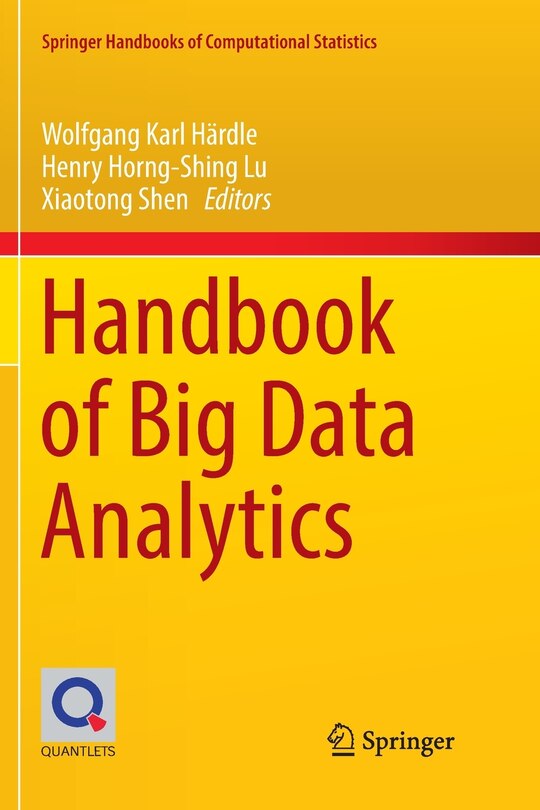 Front cover_Handbook Of Big Data Analytics