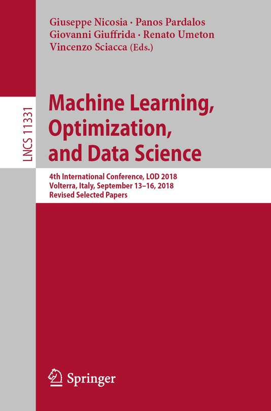 Couverture_Machine Learning, Optimization, and Data Science