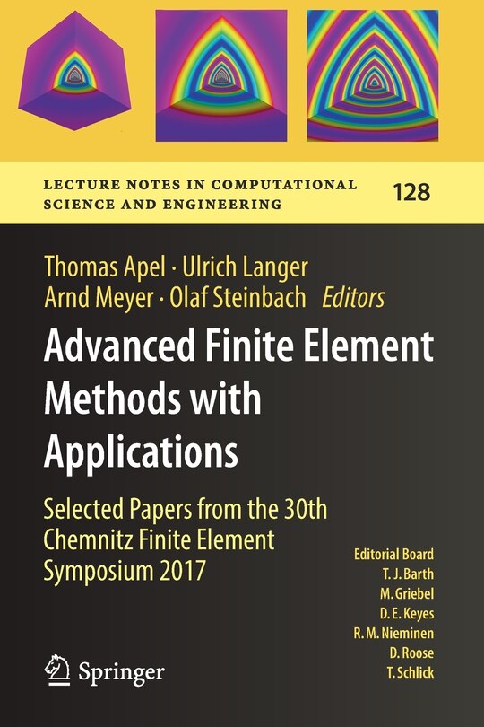 Front cover_Advanced Finite Element Methods With Applications