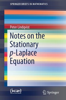 Couverture_Notes On The Stationary P-laplace Equation